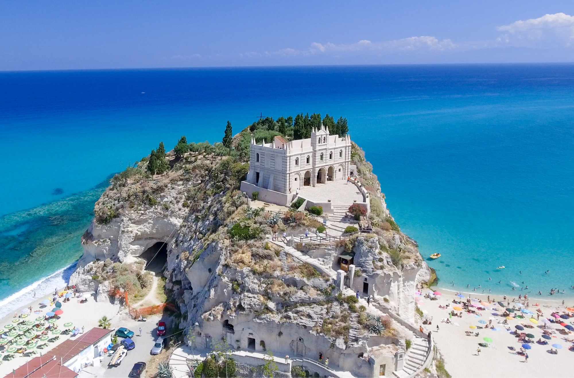 Vista su Tropea