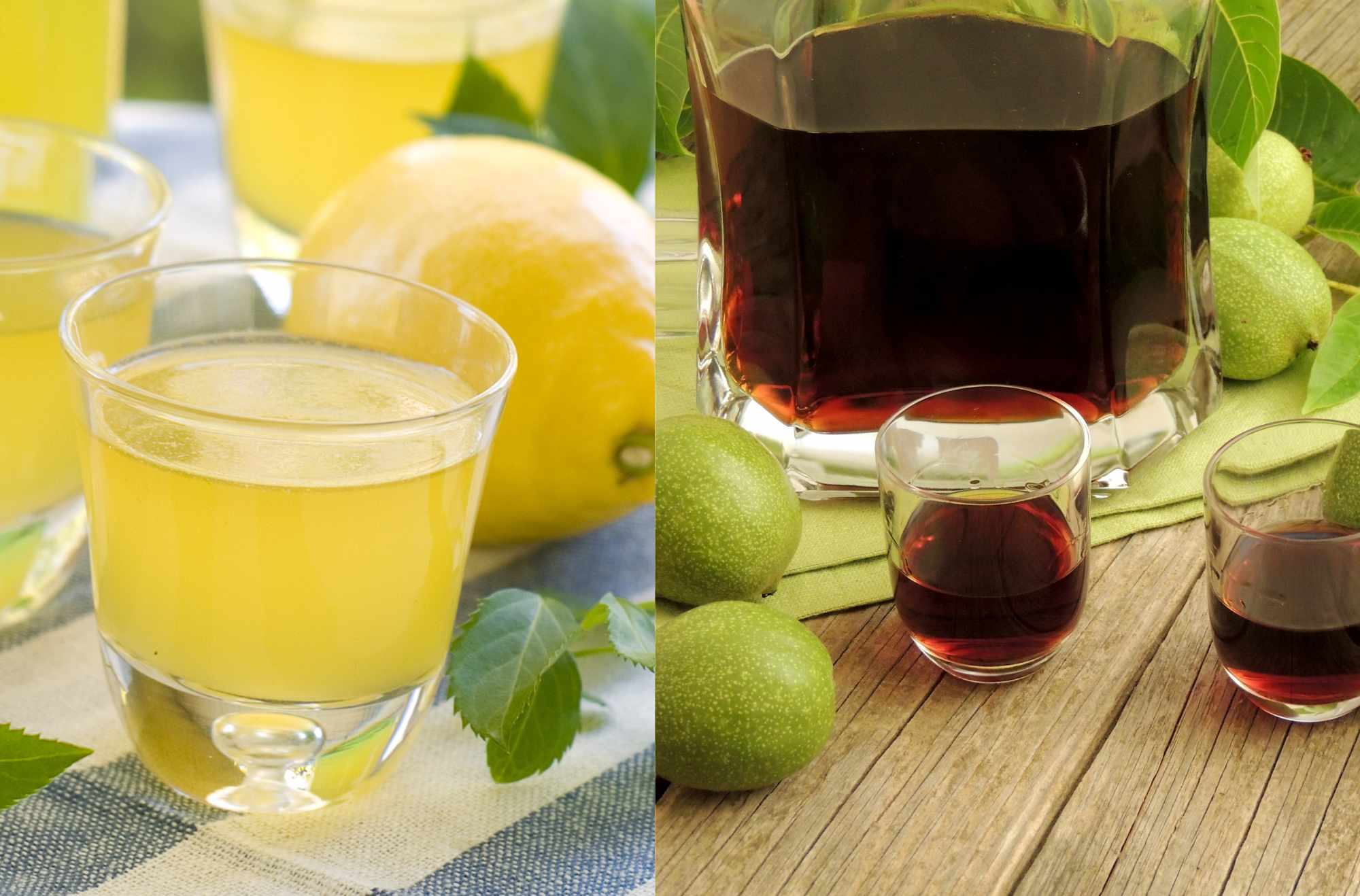 Nocillo e Limoncello: i liquori ischitani