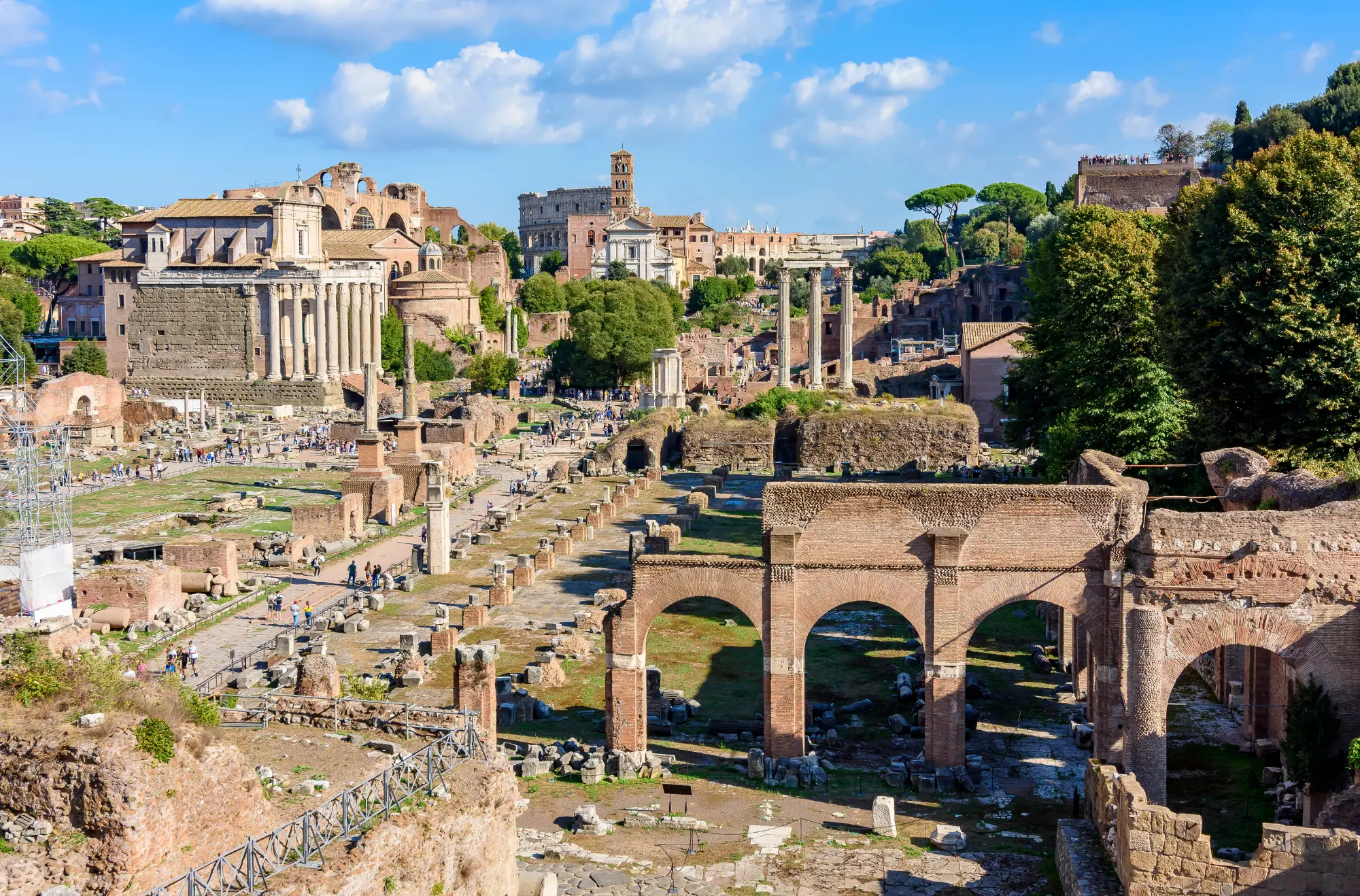 Il centro storico di Roma