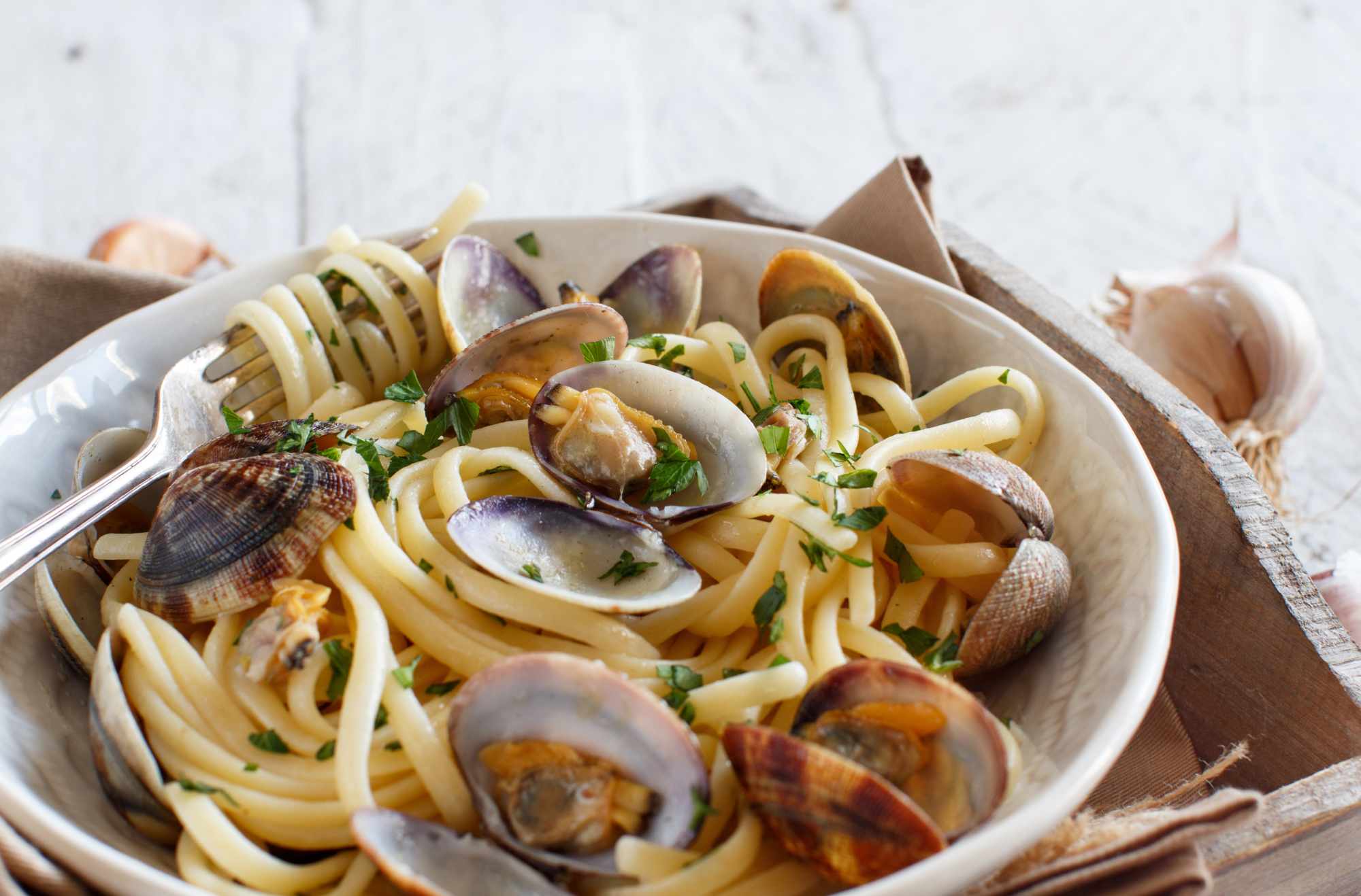 spaghetto con le vongole