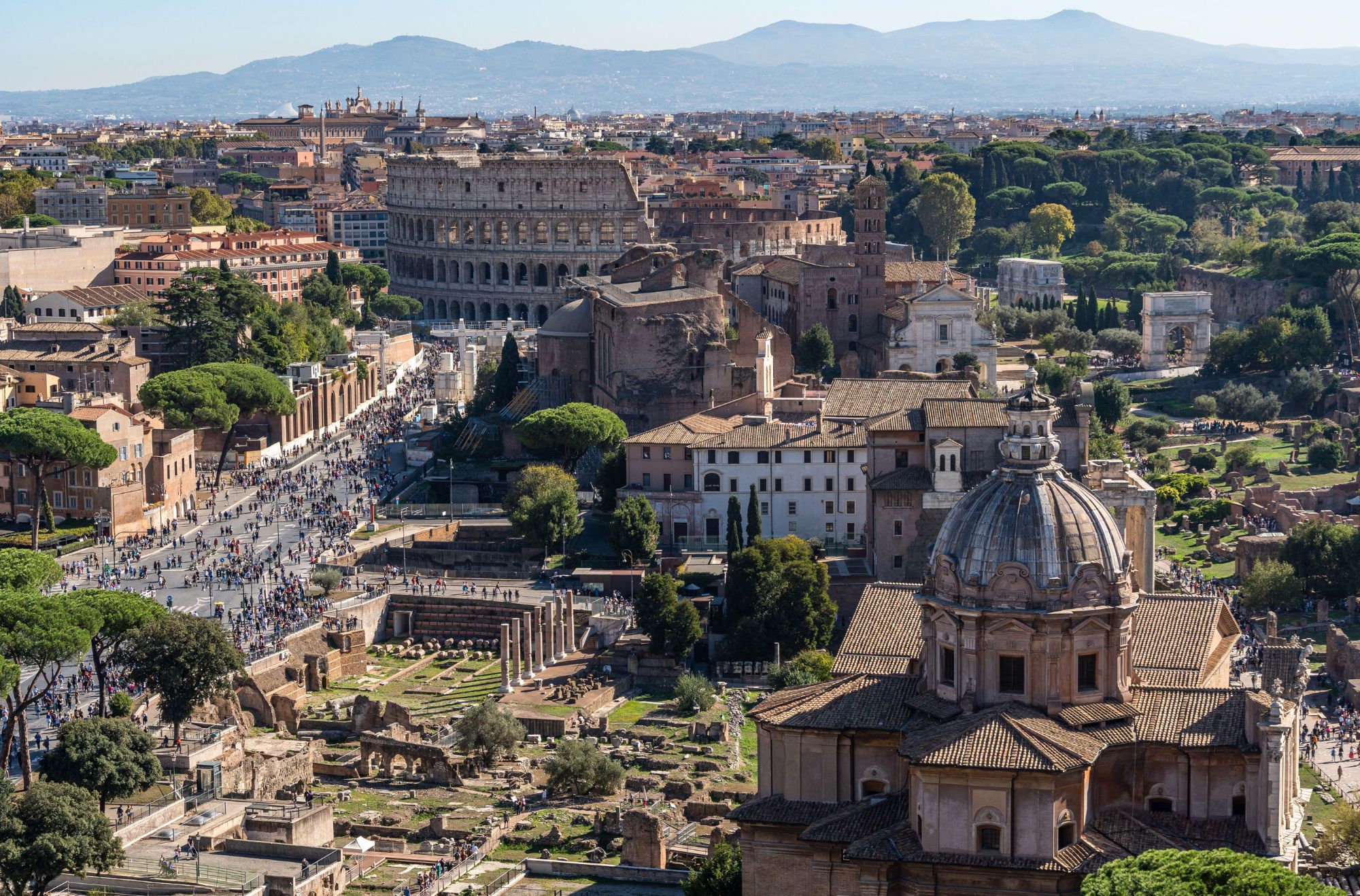 Colosseo e Foro Romano