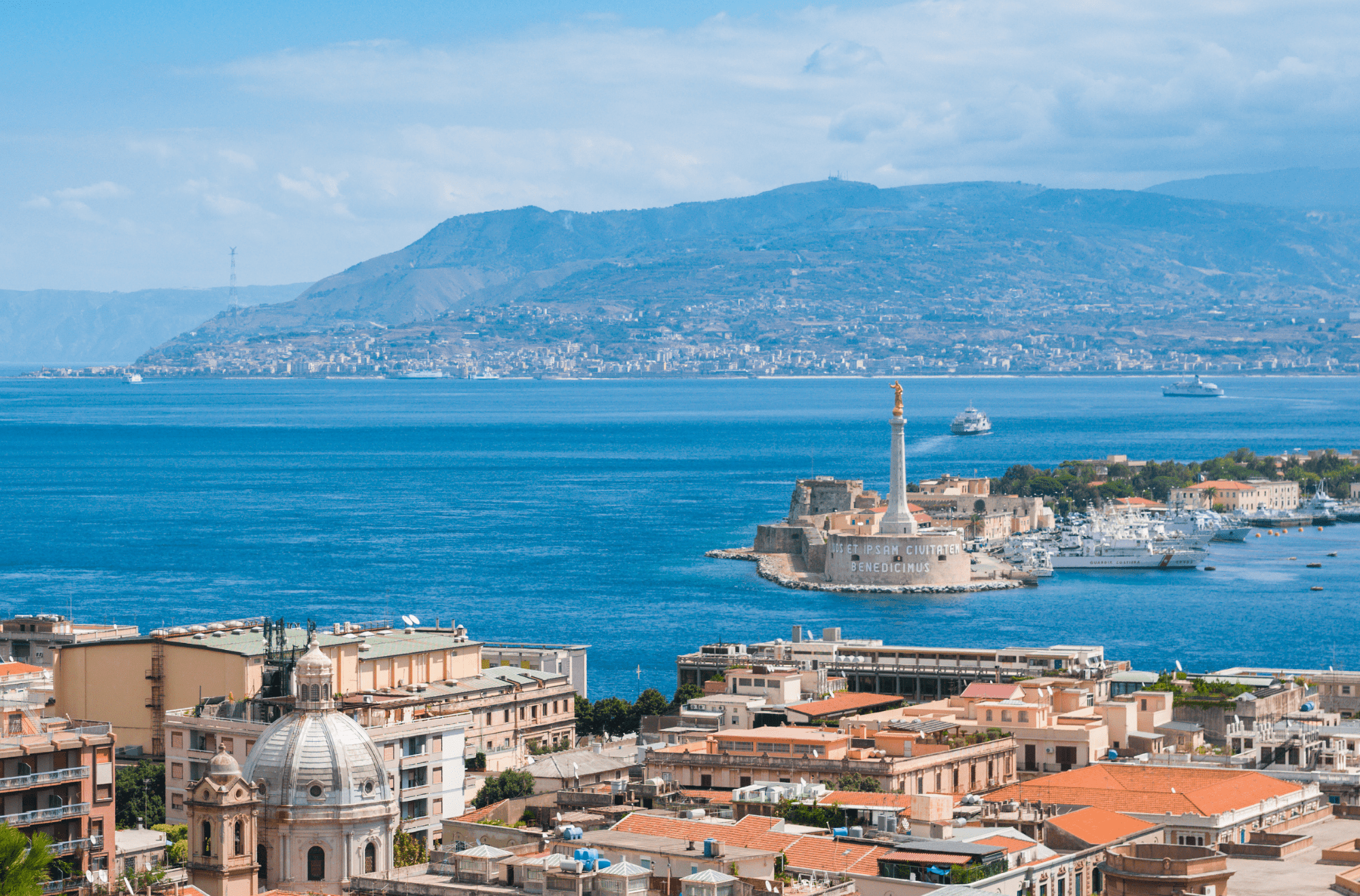 Sicilia, lo stretto di Messina